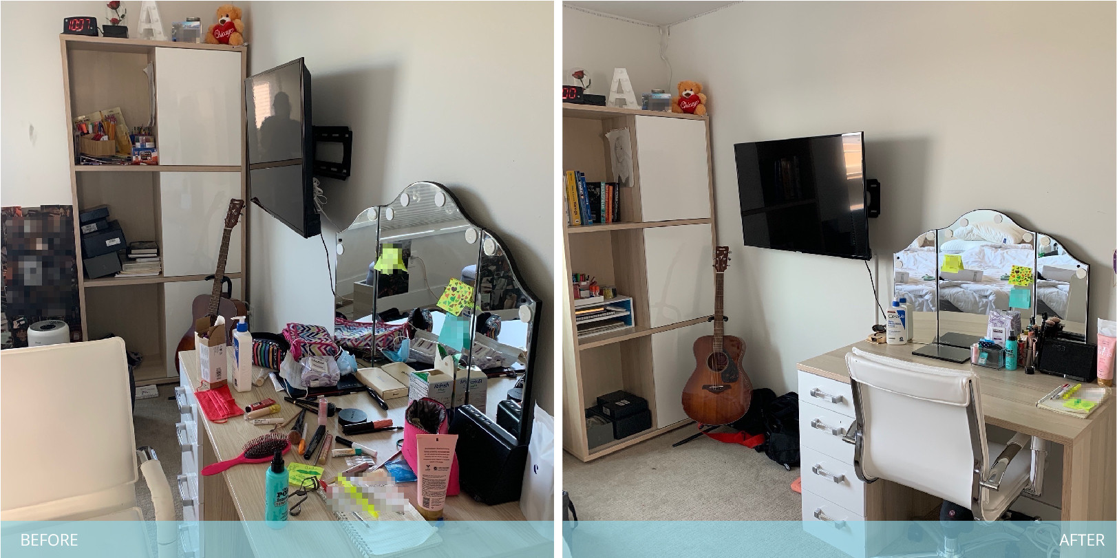 Simplify – Before & After_Bedrooms