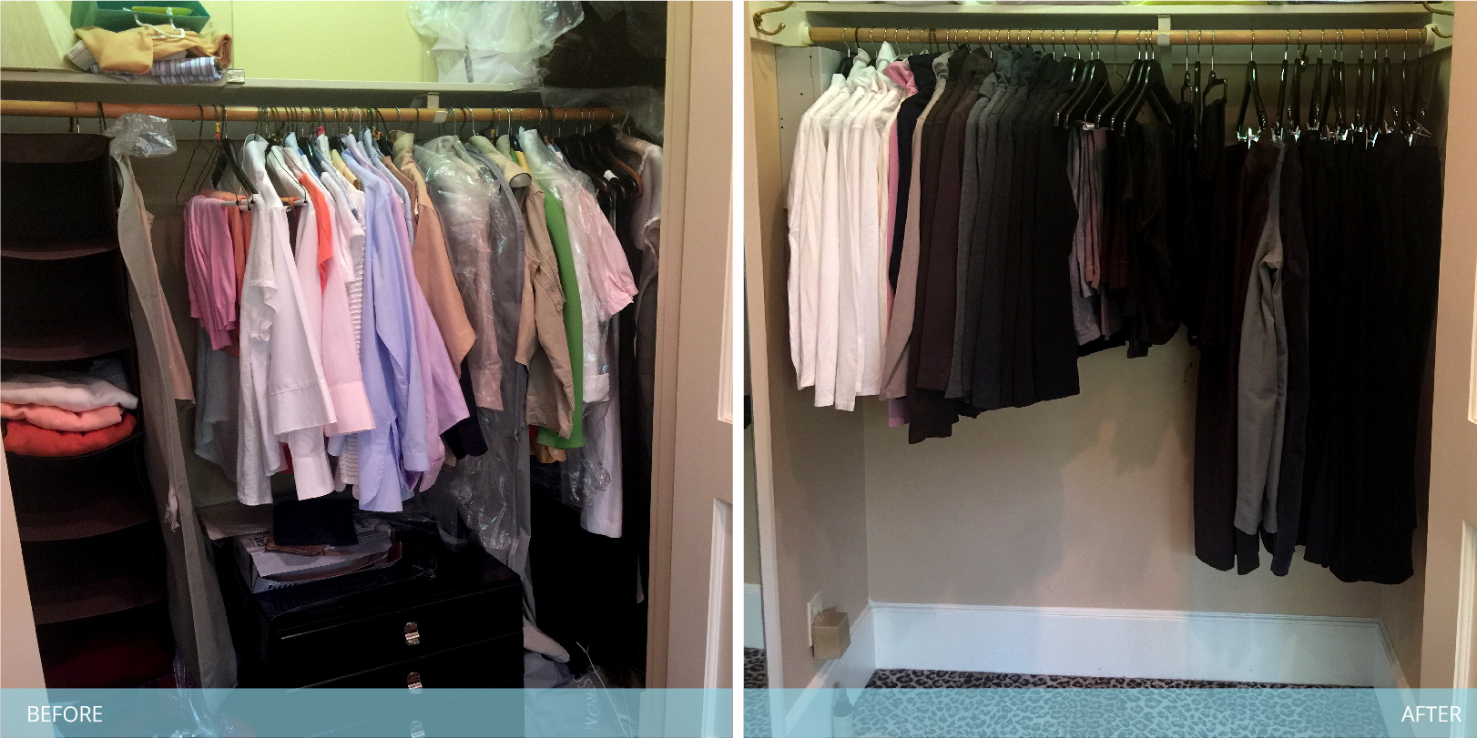 Simplify – Before & After Closet 10