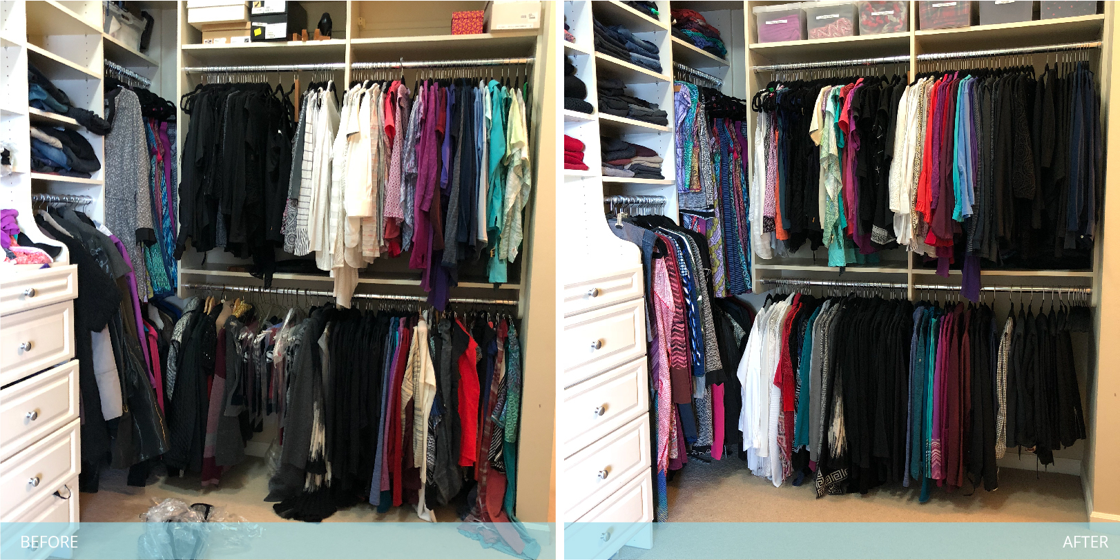 Simplify – Before & After Closet 11