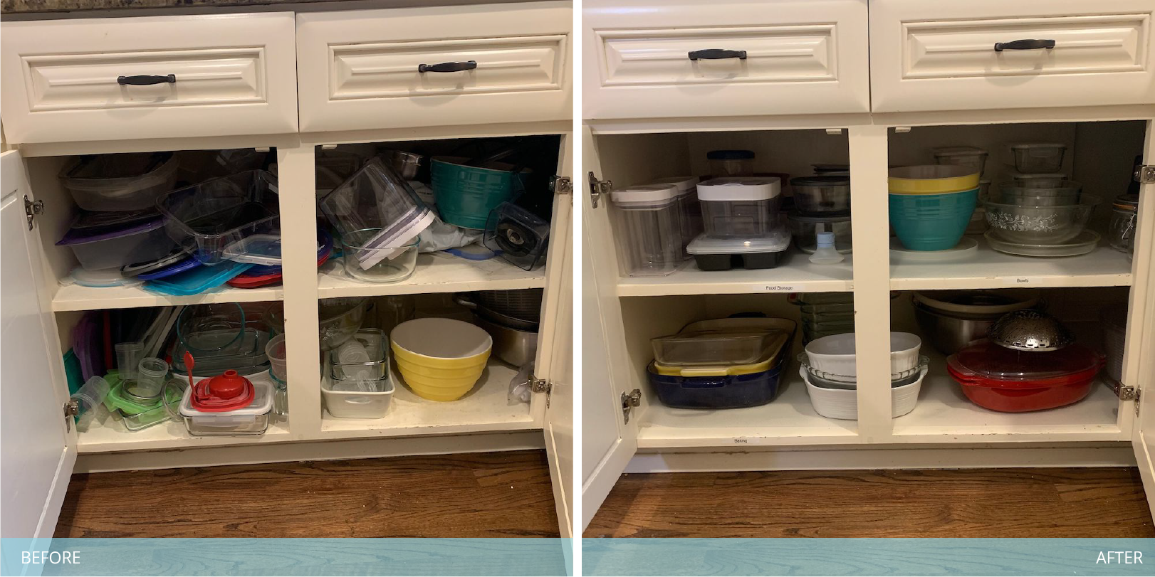 Simplify Before & After Kitchen