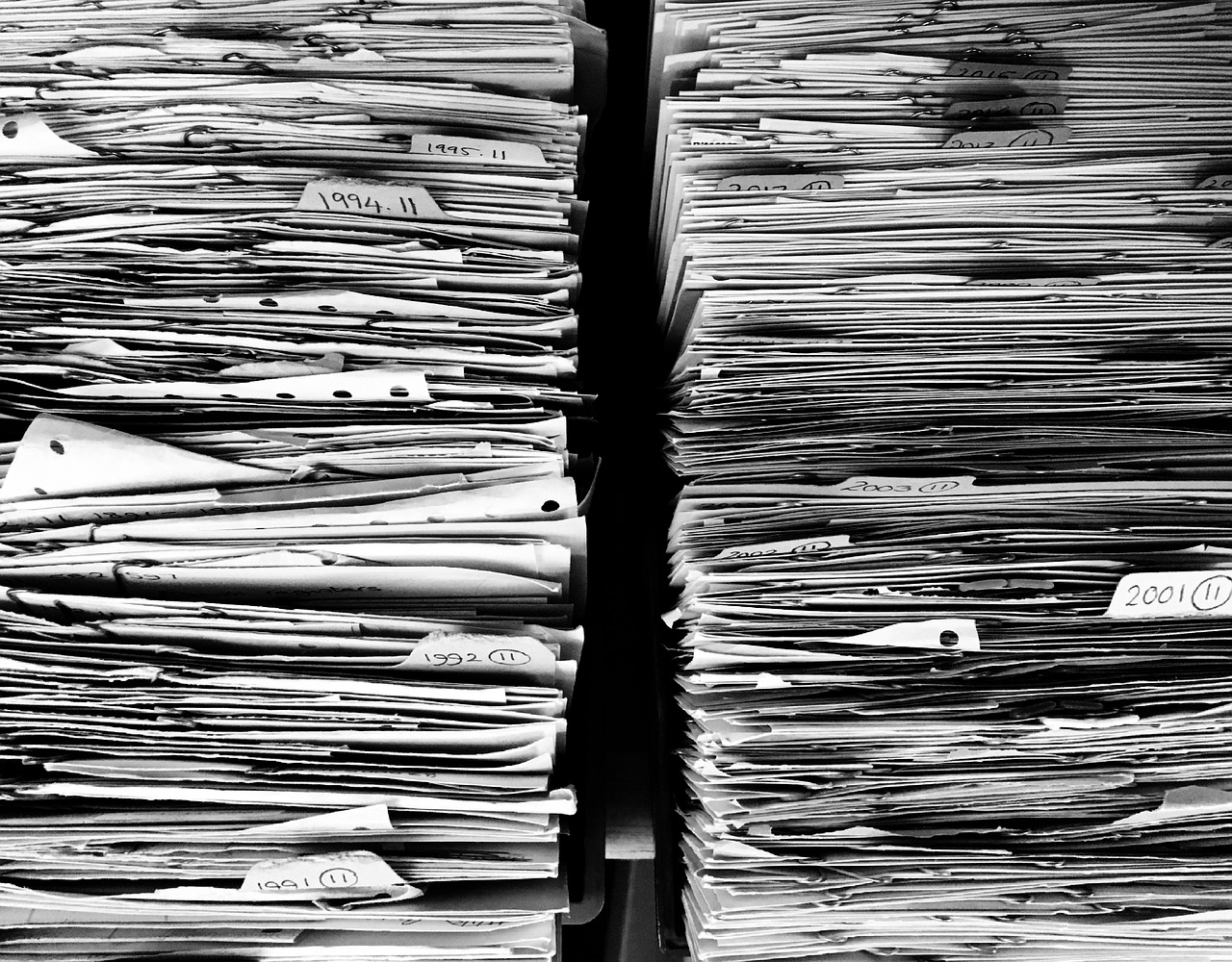 Organize paperwork