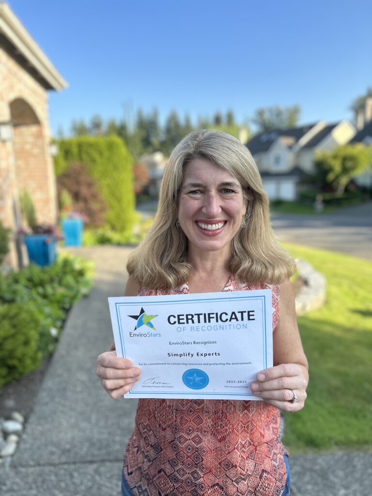 Simplify Experts is Now An EnviroStars Green Business! Simplify Experts