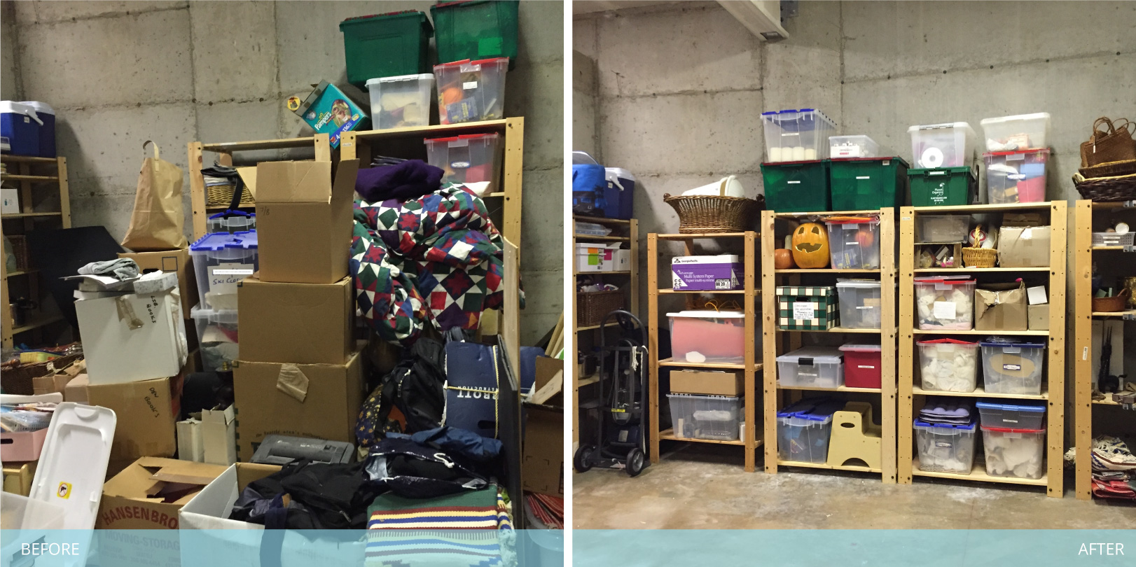 Simplify Experts Before & After Garage Organizing