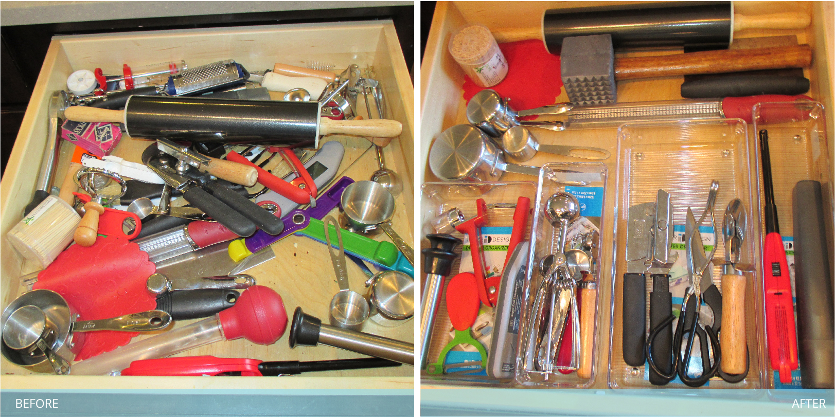 Simplify Experts Before & After Kitchen Organizing